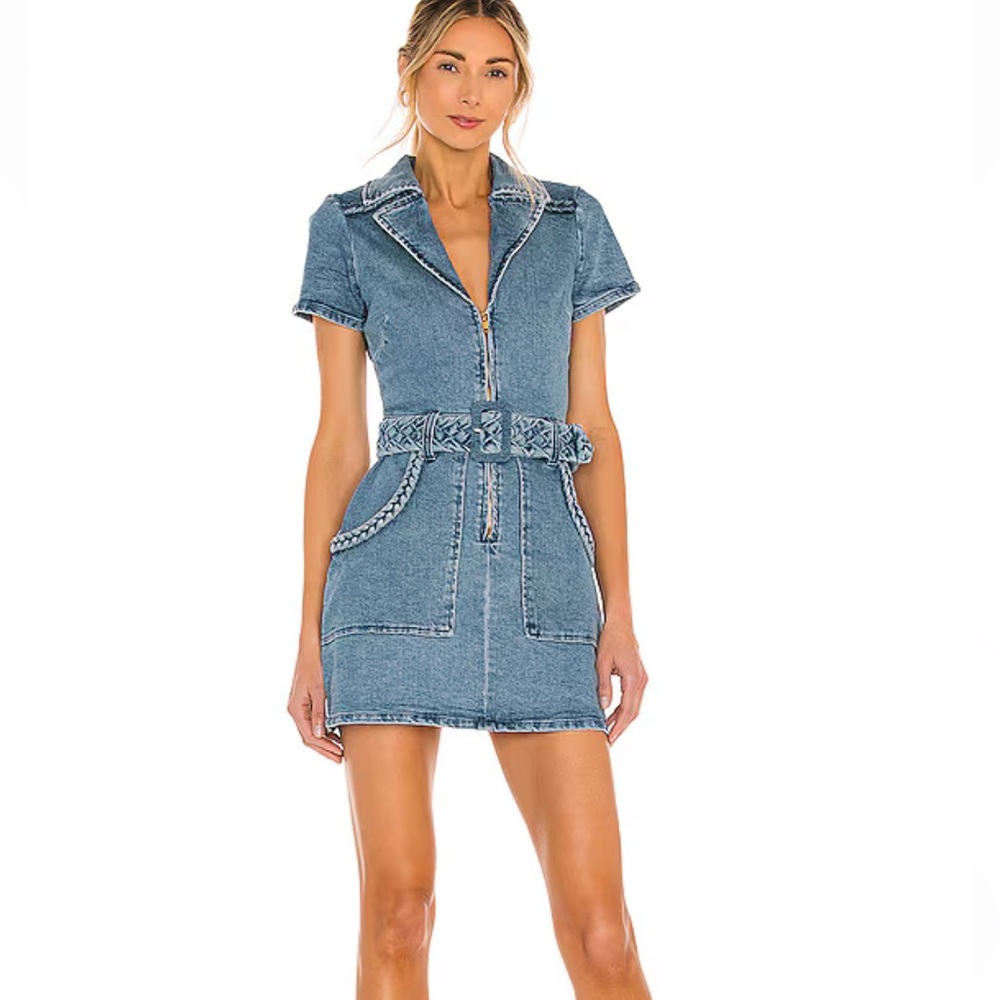 Show Me Your Mumu Outlaw Dress: Size Medium + Color Tide